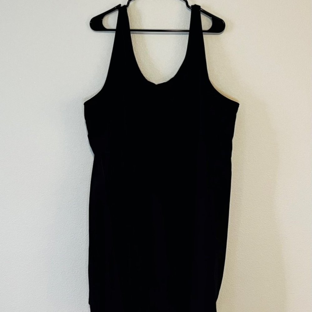 Black Nike Tennis Dress with Built-In Shorts